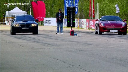 Ferrari 599 Fiorano vs Nissan GT R, Ferrari 458 Italia, Porsche 911 Turbo, BMW M3