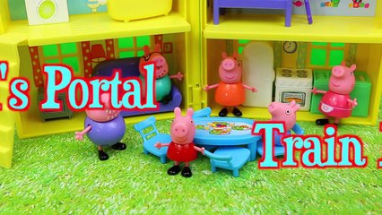 Peppas Portal Train Ride - Disney cars town