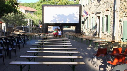 Mon maître d'école - la projection à St Just-et-Vacquières