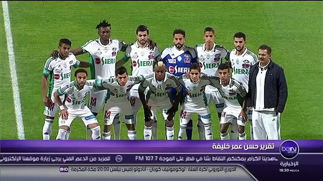 تقرير بي ان سبورت حول اللقاء المثير بين الرجاء الرياضي 2-2 اتحاد طنجة