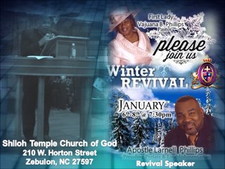 Shiloh Temple Church of God Winter Revival 2016