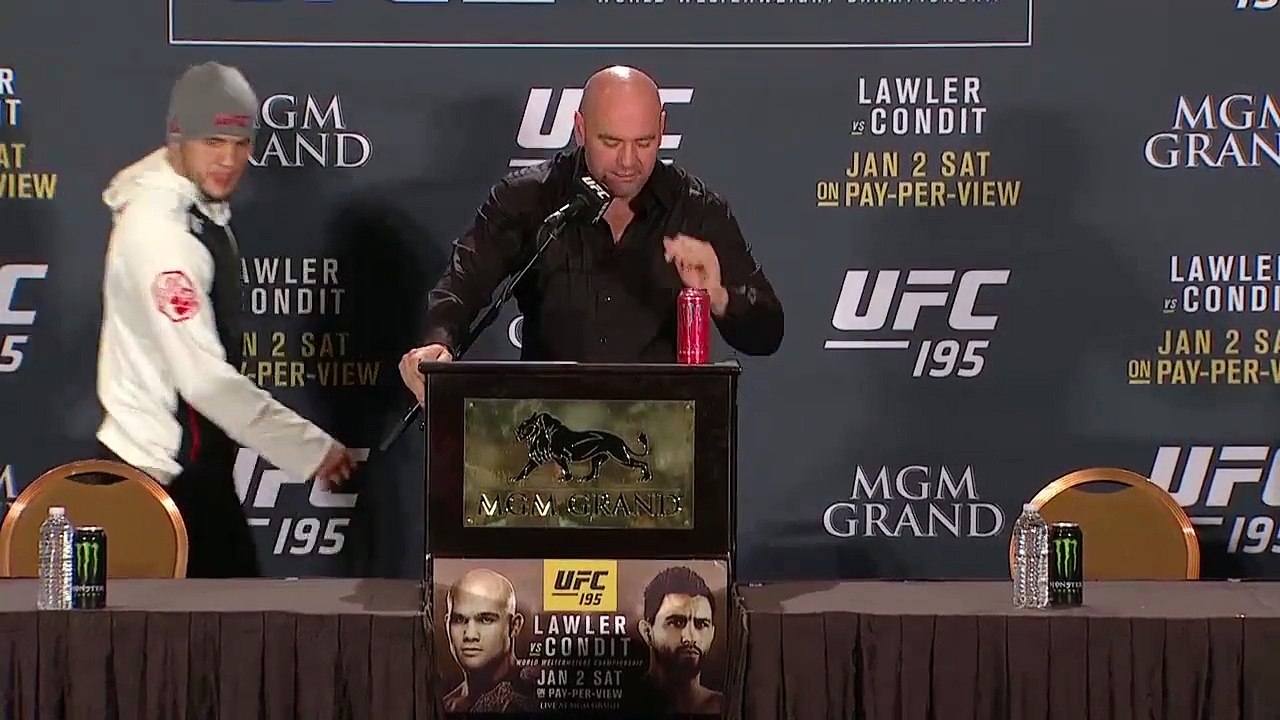 UFC 195: Post-fight Press Conference Highlights
