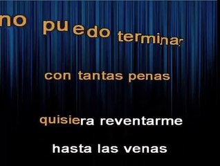 POR TU MALDITO AMOR - VICENTE FERNANDEZ - KARAOKE - PISTA Y LETRA