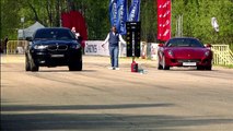 BMW X6M PP Performance vs: Ferrari 599 Fiorano, Audi RS6 Evotech, BMW X6M Evotech