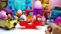 peppa Pig Doc Mcstuffins Play Doh Barbie Kinder Surprise eggs Spongebob