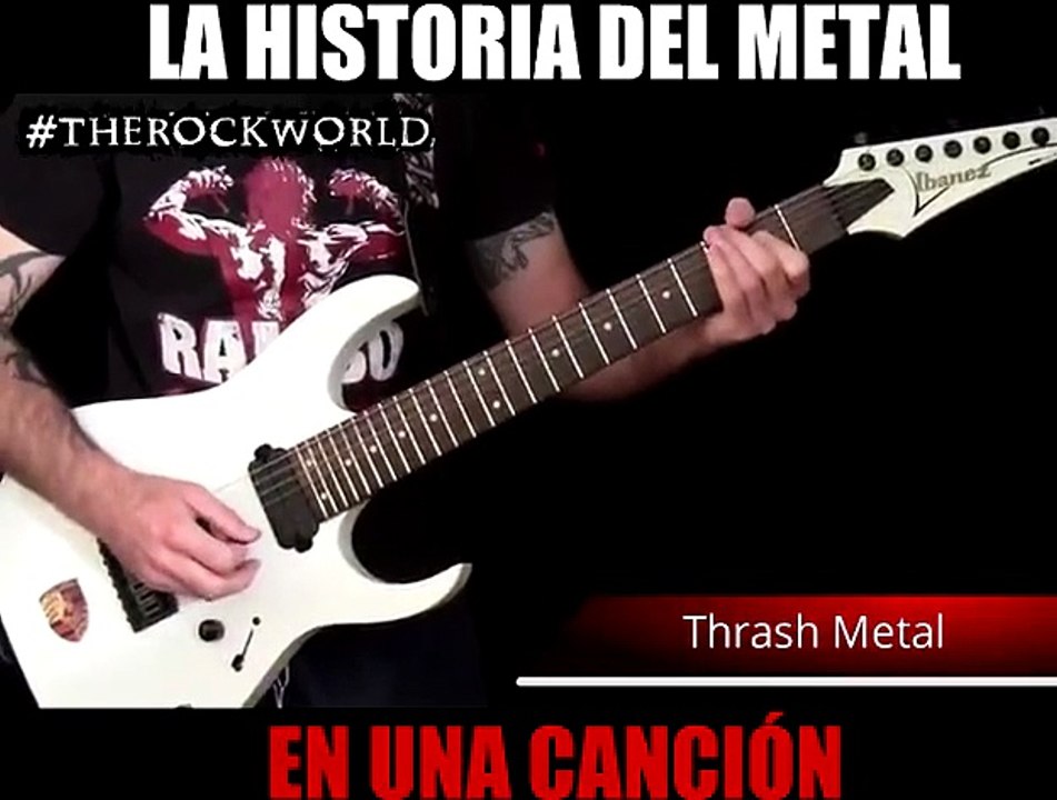 La historia del metal, en una cancion