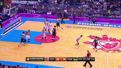 Highlights: Crvena Zvezda Telekom Belgrade-Fenerbahce Istanbul