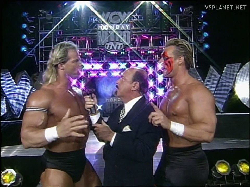 Sting & Lex Luger interview @ WCW Monday Nitro 08.01.1996