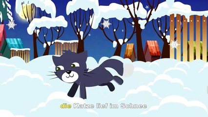 ABC, die Katze lief im Schnee Kinderlieder zum Mitsingen | Sing Kinderlieder