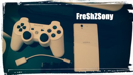 Tuto Sony Dualshock 3 + Sony Xperia FreShZSony