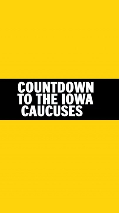 These are the important dates ahead of the Iowa caucuses
