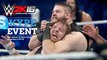 WWE 2K16 | Dean Ambrose vs. Kevin Owens | Skype Event #01 (Smackdown 07/01/16)
