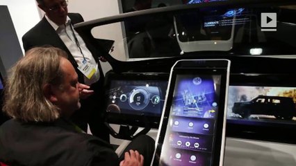 At CES, connected cars are a touch less exotic