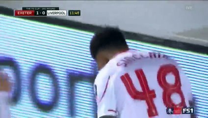 Exeter City 2-2 Liverpool ~ All Goals & Highlights