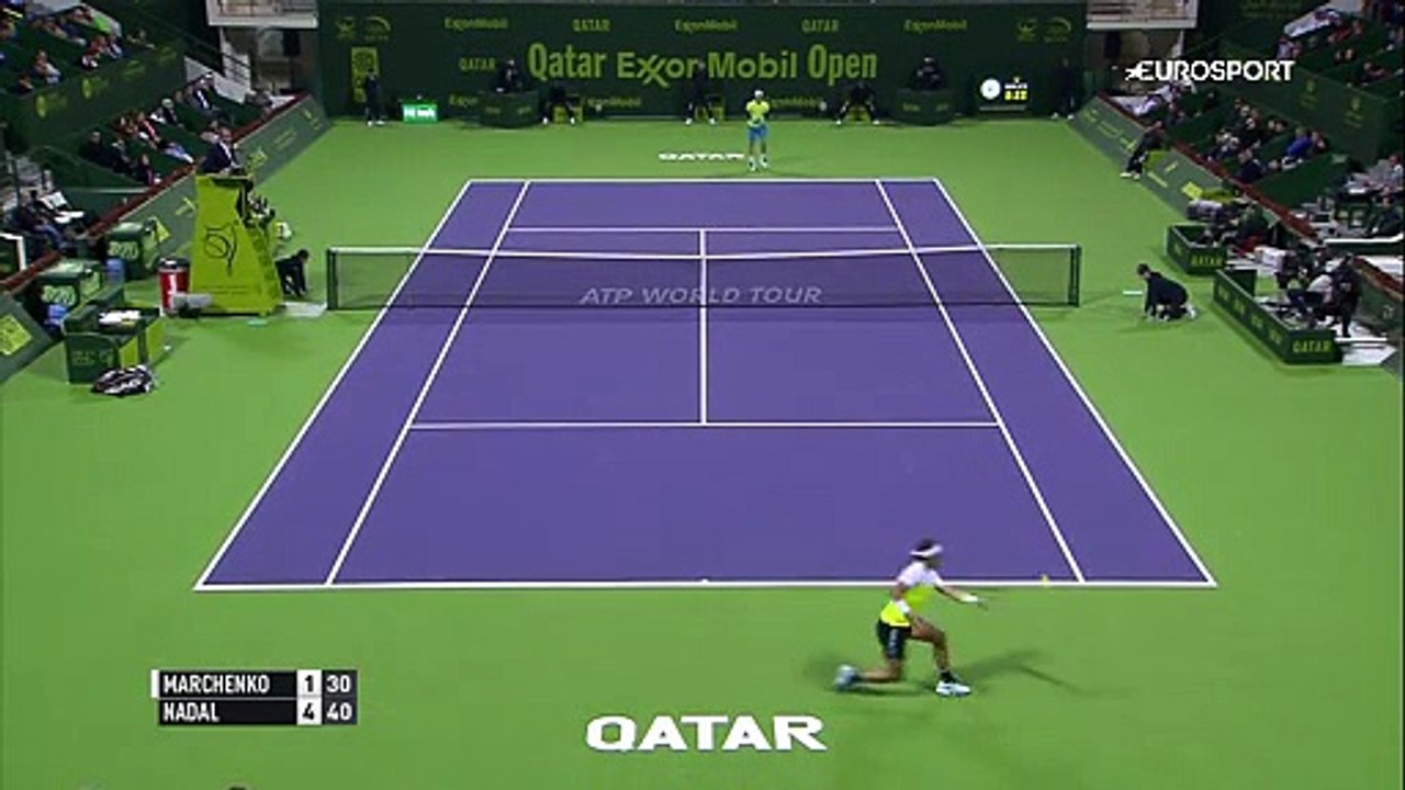 ATP Doha: Nadal - Marchenko
