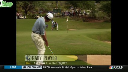 Golf Great Gary Player Keeps Head Down for an Eternity