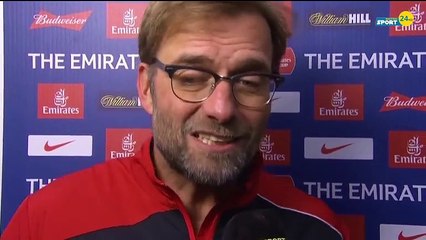 Jurgen Klopp CRAZY Post Match Interview !! Exeter 2-2 Liverpool