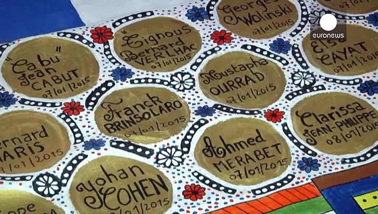 Charlie Hebdo ein Jahr danach: Frankreich gedenkt der Anschlagsopfer vom Januar 2015