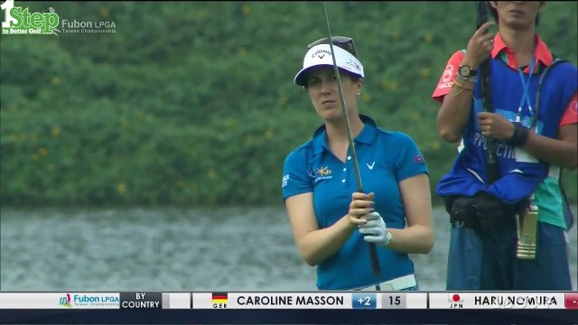Sandra Gals Best Golf Shots at 2015 Fubon LPGA Tournament