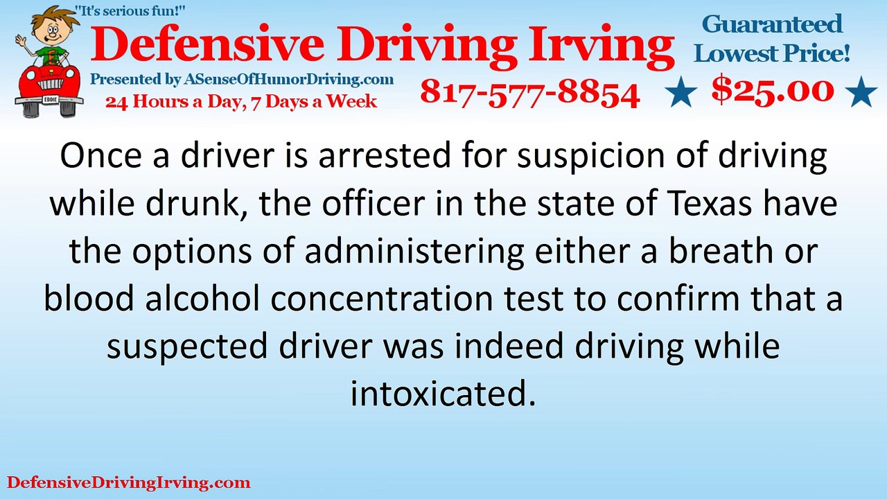 Drunk Driving In Texas or DWI
