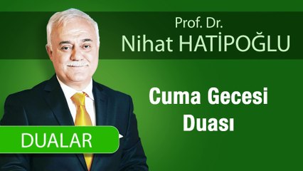 Cuma Gecesi Duası