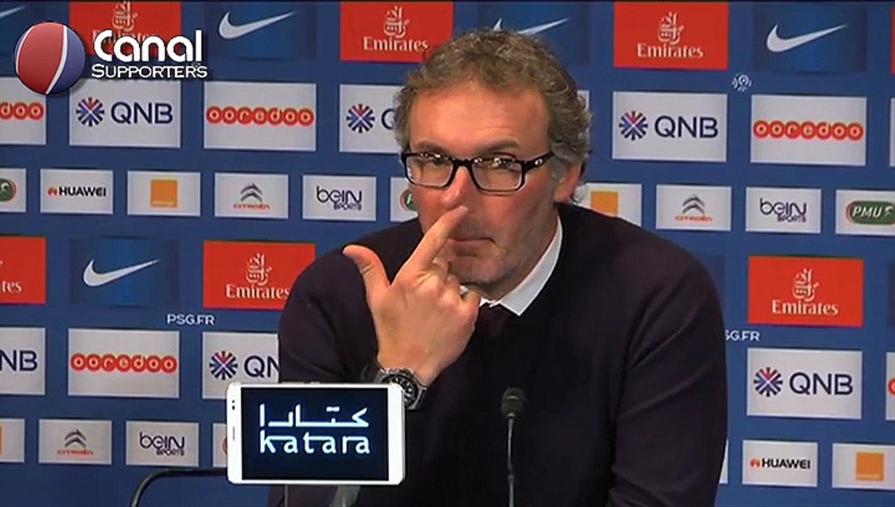 PSG / Bastia - La conférence de presse de Laurent Blanc