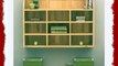 Wall Mounted Bookcase Solid Mobel Oak Shelf Unit