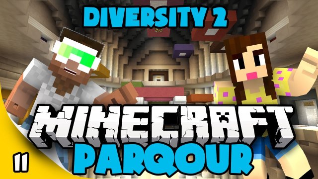 Minecraft Diversity 2 PARKOUR w/Biggs87x - Ep 12 -