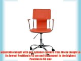PIQUERAS Y CRESPO Model 214?Ergonomic Office Chair With Fixed Arms Height-Adjustable and swivels