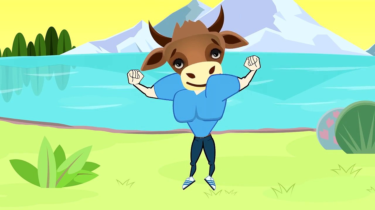 Bull Family - Daddy Finger Song for Children, Kids and Toddlers