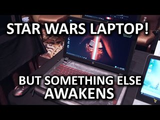 HP Star Wars Laptop... but something else AWAKENS! - CES 2016