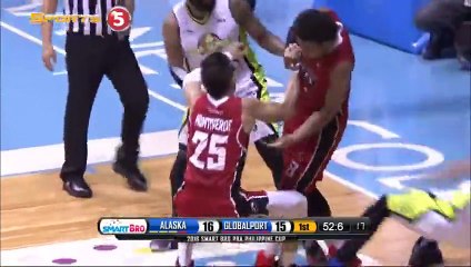 Globalport and Alaska Clash _ Philippine Cup [HD]