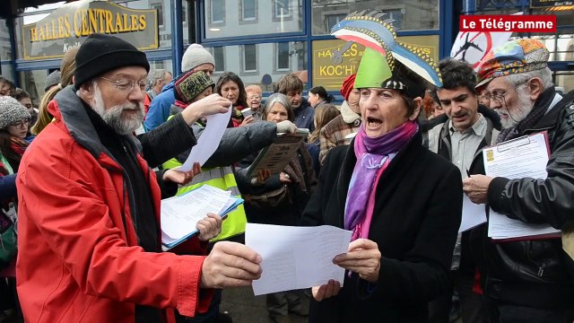 Lannion. Rassemblement chanté contre l'aéroport de NDDL