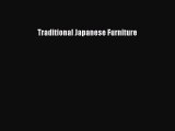 Download Traditional Japanese Furniture PDF Free
