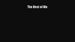 The Best of Me [PDF Download] Online