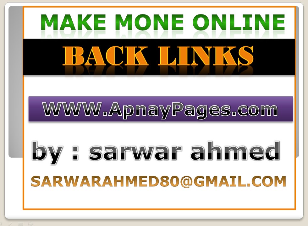 Back links via submit site to search engin and add links in social media profiles in urdu/Hindi video tutorial Part 8