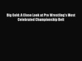 Big Gold: A Close Look at Pro Wrestling's Most Celebrated Championship Belt [Read] Full Ebook