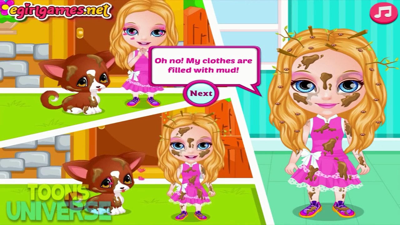 Baby Barbie Lice Attack Cute Care Game for Girls