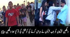 DownloadsShocking Video When a Boy Tried to Harassed a Girl