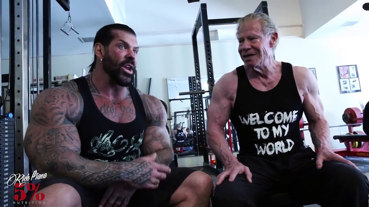 82 YEAR OLD BODYBUILDER - TURNED PRO TWICE - INTERVIEW - Rich Piana