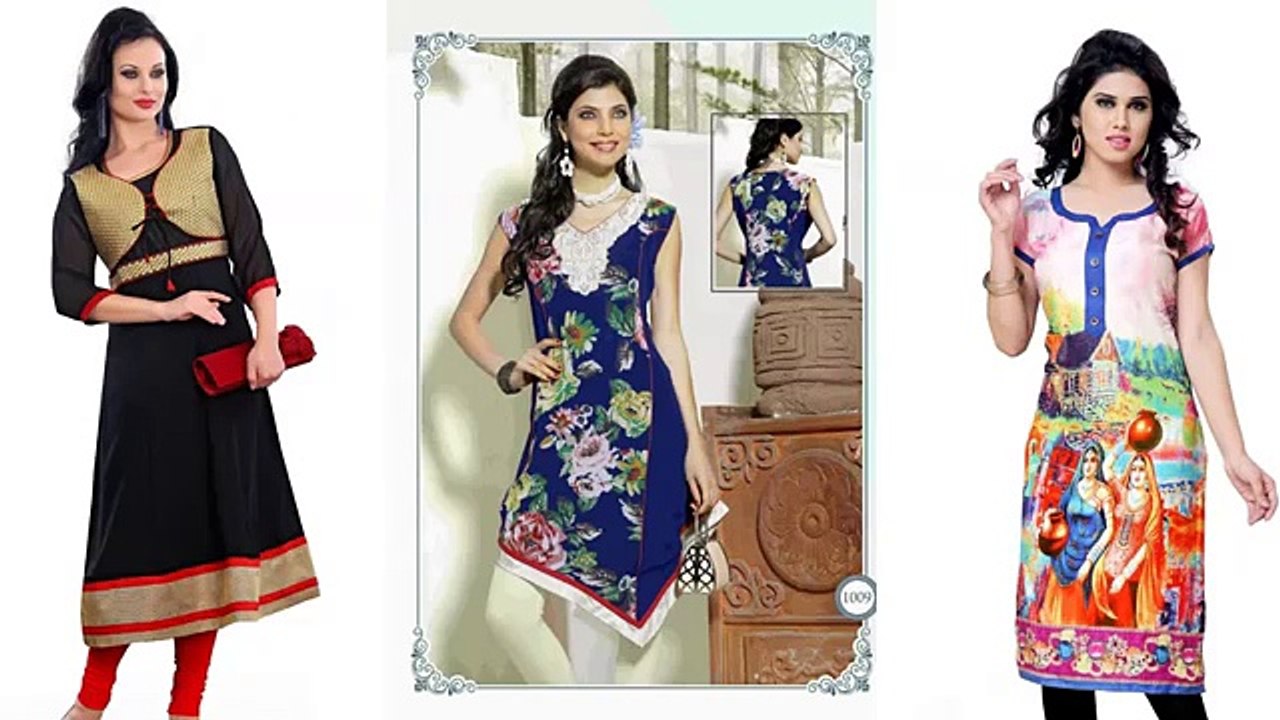 Designer Kurtis With Laces New Pic Collection In Kurtas & Kurtis For Women Romance