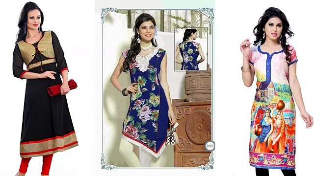 Designer Kurtis With Laces New Pic Collection In Kurtas & Kurtis For Women Romance