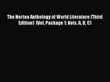 [PDF Download] The Norton Anthology of World Literature (Third Edition)  (Vol. Package 1: Vols.