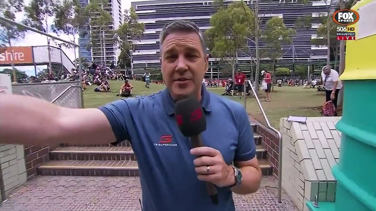 Neil Crompton teases Greg Murphy on LIVE TV