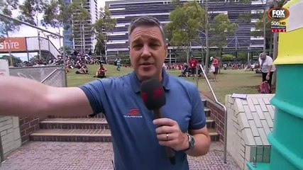 Neil Crompton teases Greg Murphy on LIVE TV