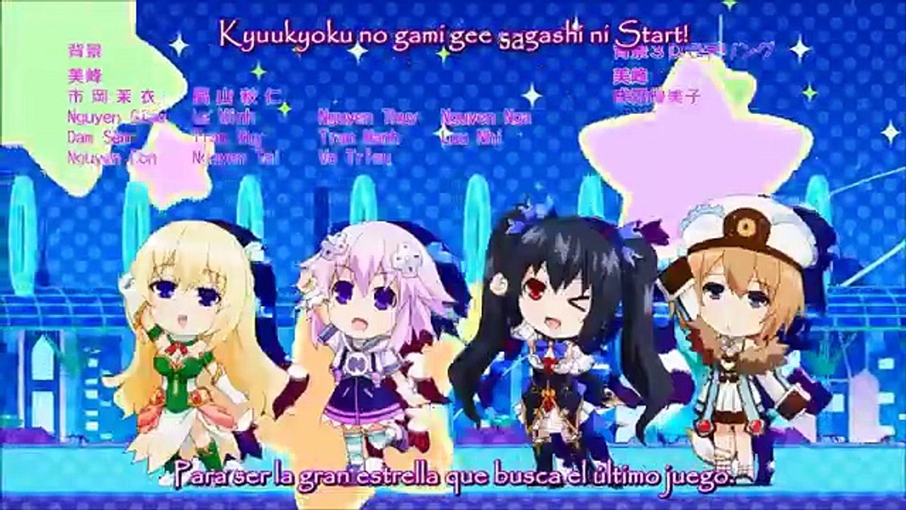 ENDING 1   Hyperdimension Neptunia The Animation - HD - Español