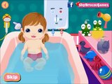 Малышка Хазел Little Baby Bath Time Caring Game Baby Care малыш Bathing for girls Малышка Хазел 1