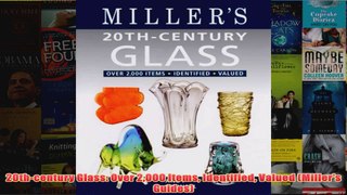 20thcentury Glass Over 2000 Items Identified Valued Millers Guides
