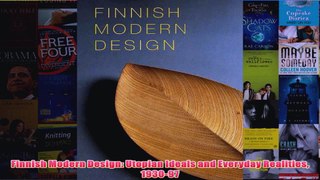 Finnish Modern Design Utopian Ideals and Everyday Realities 193097