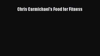 PDF Download Chris Carmichael's Food for Fitness Read Full Ebook
